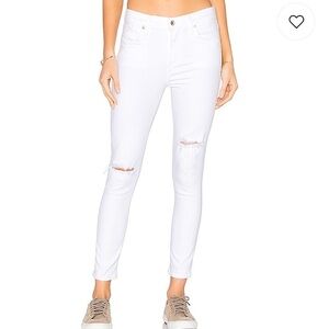 Adriano Goldschmied A.G White destroyed jeans 26